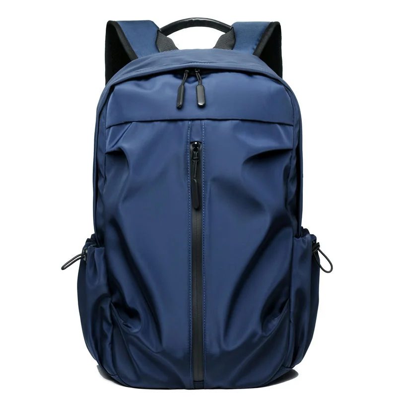 Backpack with Vertical Zip and Gathered Side Pockets FF-158 by Feima Bag
