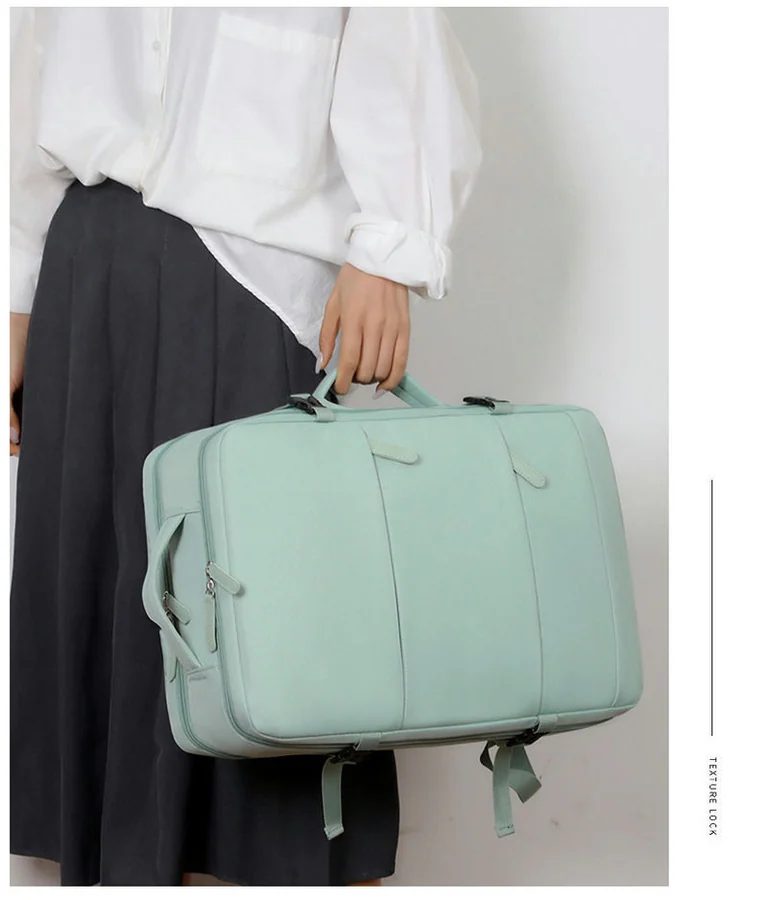 Rectangular backpack with a side carry handle FF-190 by Feima Bag