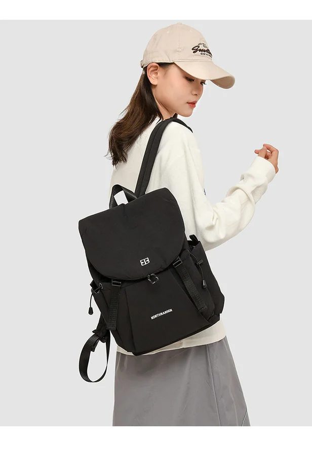 FF-208 — Рюкзак из нейлона с клапаном и боковыми карманами — Feima Bag