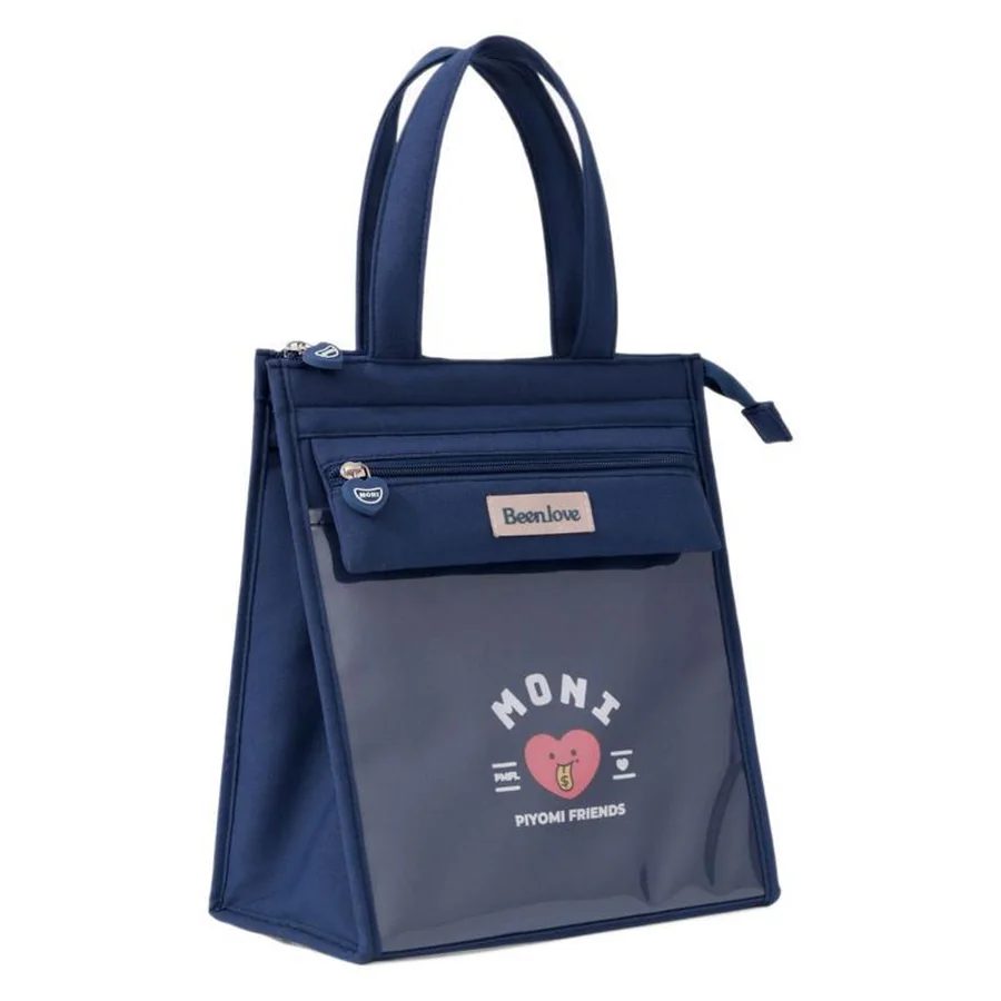 Upright Lunch Tote with Front Zip Pouch FK-065 by Feima Bag