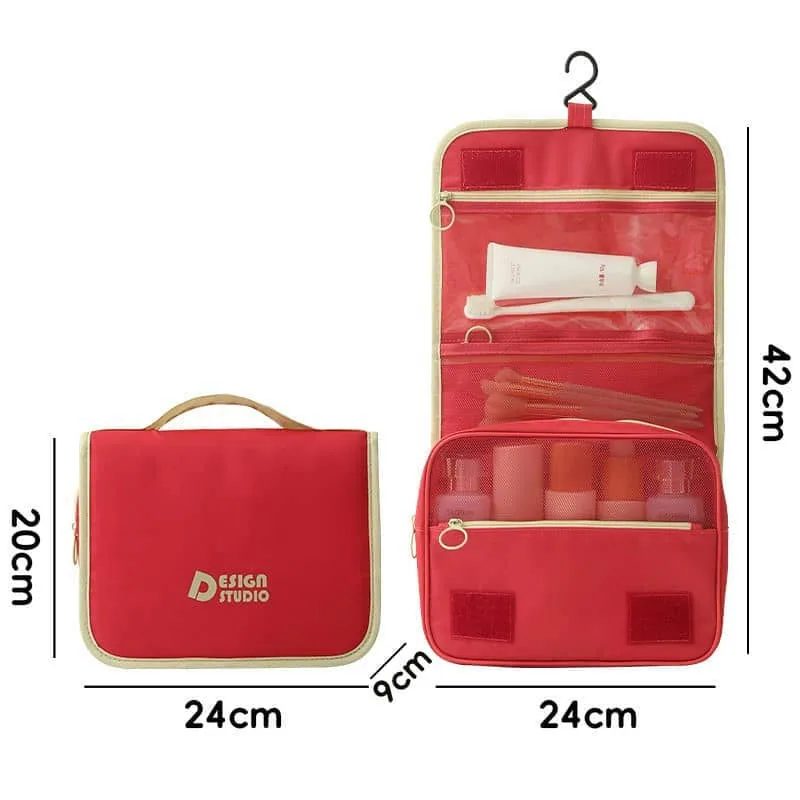 Two Tone Fold Out Toiletry Organiser FJ-028A by Feima Bag