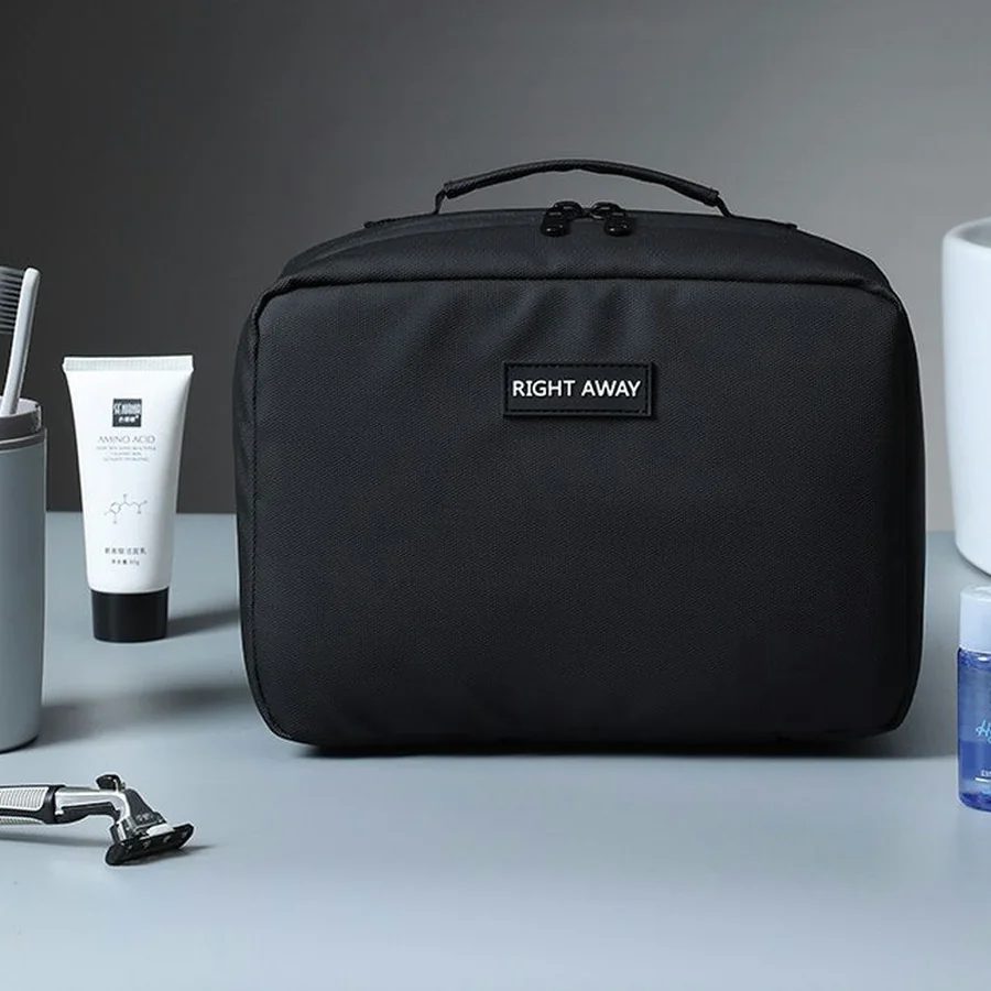 Wash bag with short top handle FJ-047 by Feima Bag