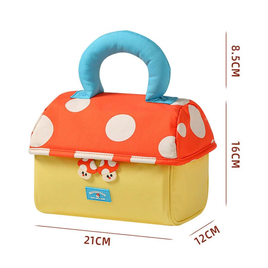 Spotted-Lid Cosmetic Case with Dividers FJ-074A by Feima Bag