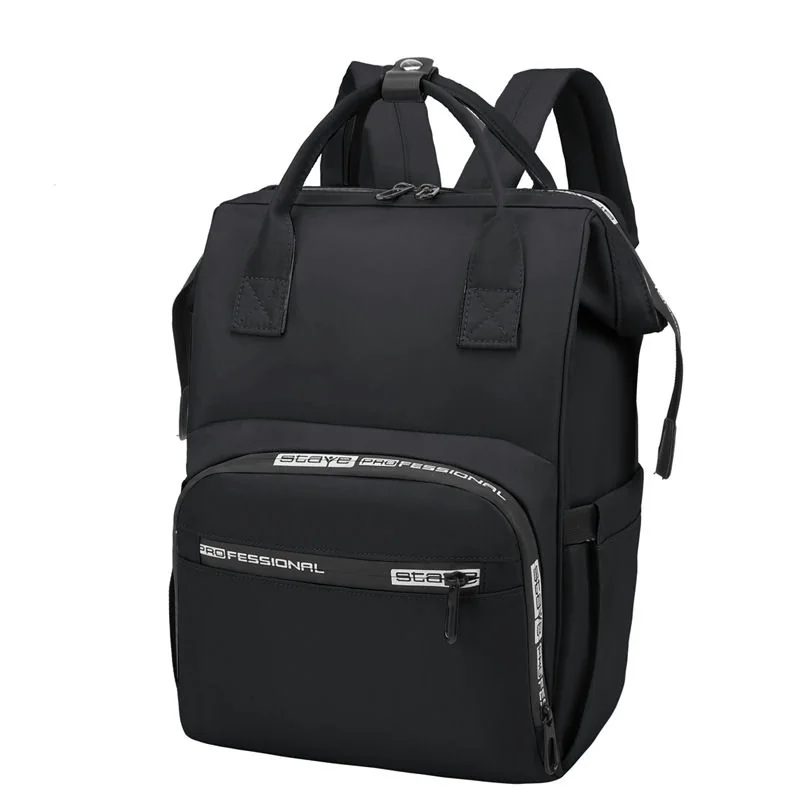Diaper Backpack with Lettered Zip Trim FM-022 by Feima Bag