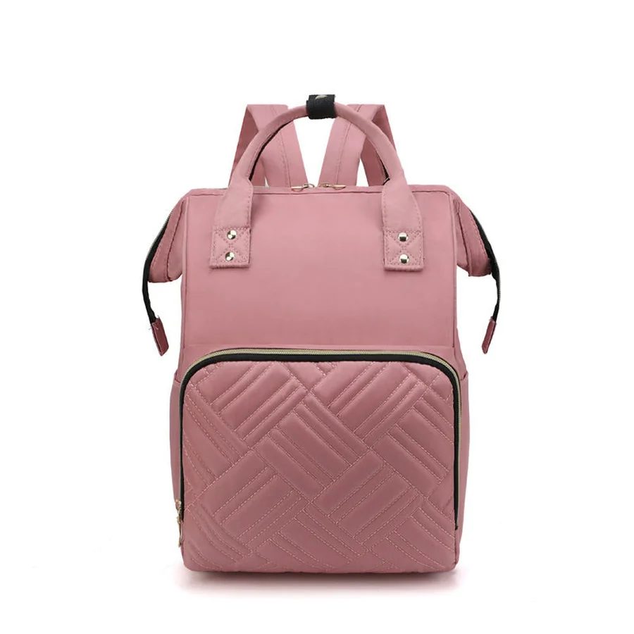 Diaper backpack with a stitched front pocket FM-049 by Feima Bag