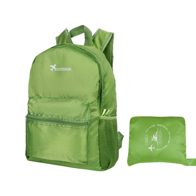 Packable Backpack with Square Zipped Pouch Form FA-063 by Feima Bag