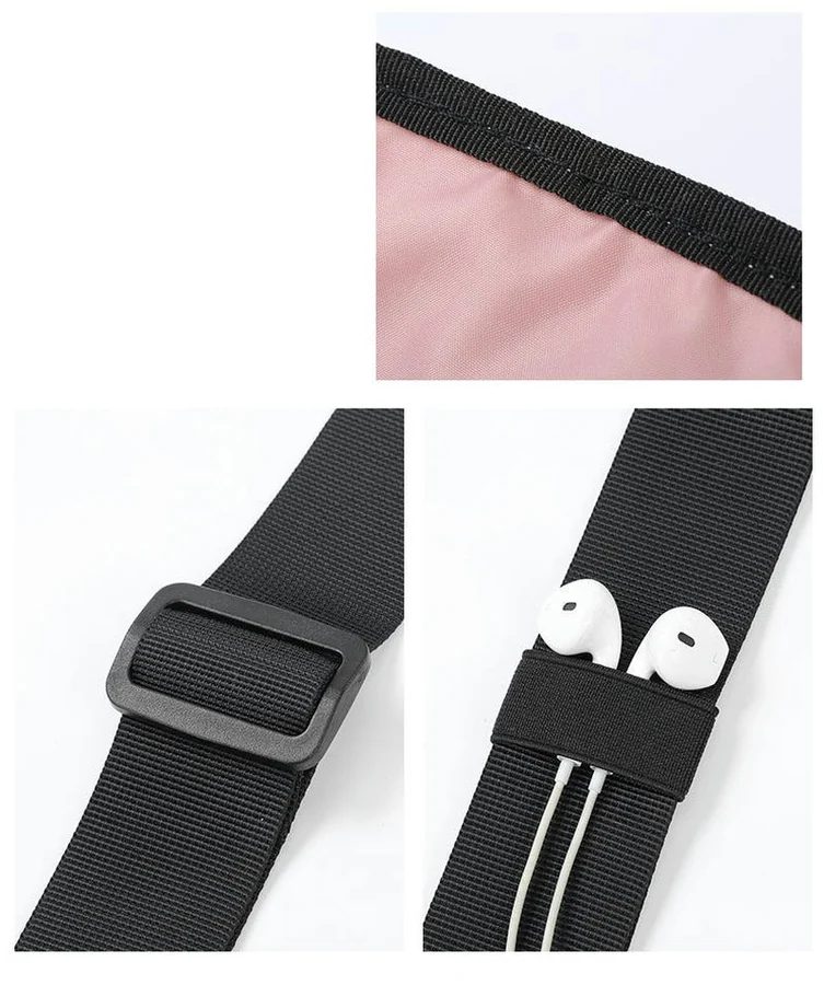Curved shoulder bag with a separate zip pouch FA-092 by Feima Bag