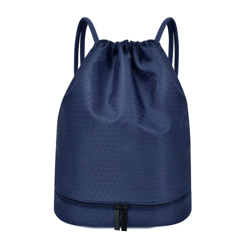 Drawstring Backpack with Zipped Base Section FS-017A by Feima Bag