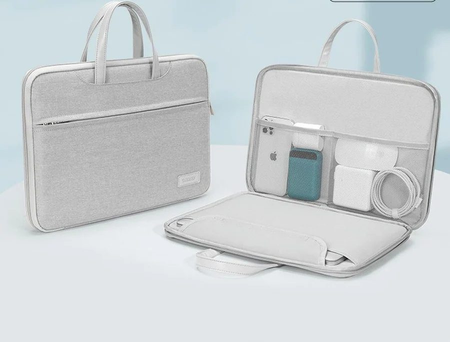 Flat-Opening Laptop Case with Handles FD-066 by Feima Bag