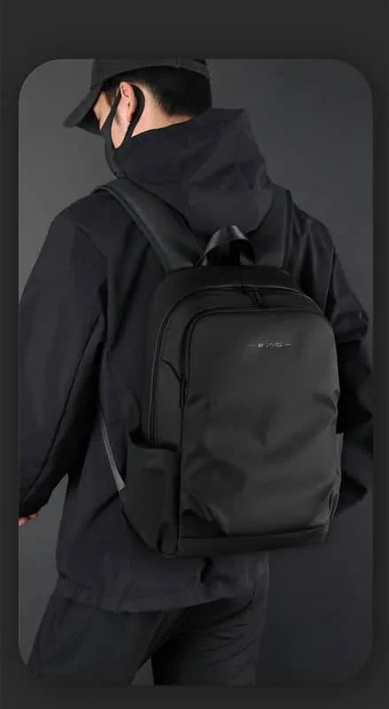 Backpack with Rounded Front Zip Section FD-071 by Feima Bag