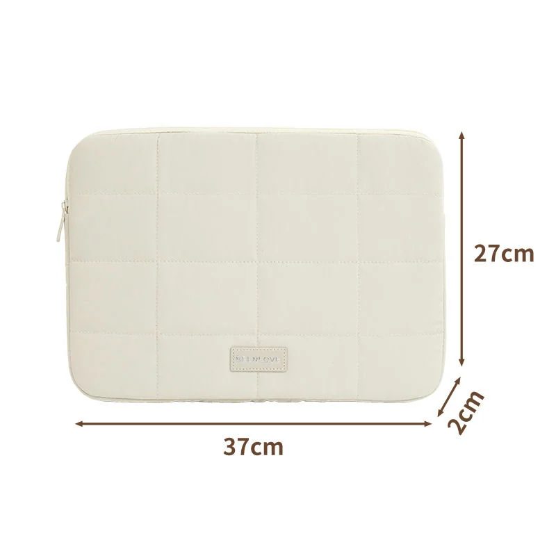 Square Quilted Laptop Sleeve FD-079 by Feima Bag
