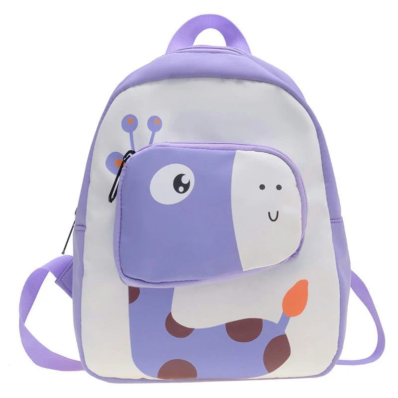 Purple Giraffe School Backpack FG-040 by Feima Bag
