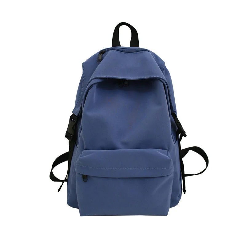 School Backpack with Covered Front Zips FG-069 by Feima Bag