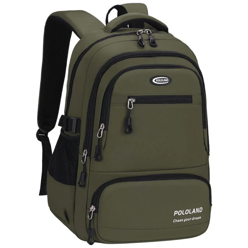 School Backpack with Layered Front Pockets FG-129 by Feima Bag