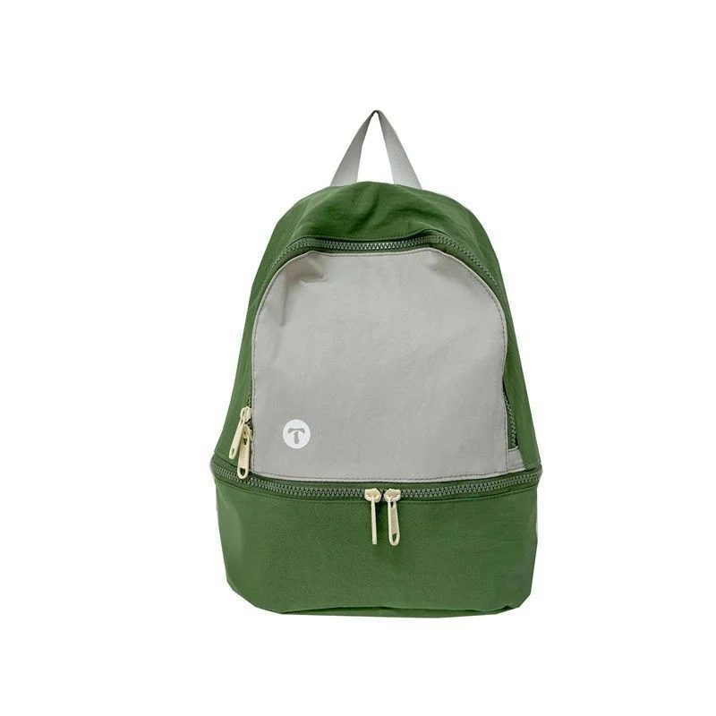 Arched-Panel School Backpack with Lower Zip Pocket FG-160 by Feima Bag