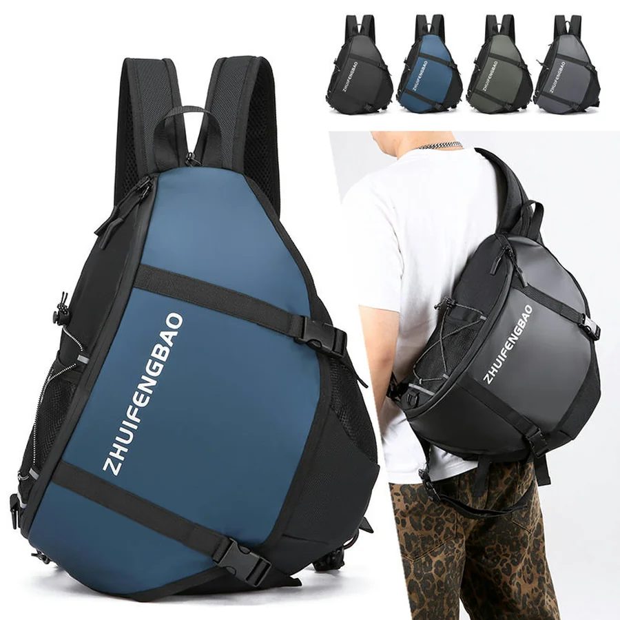 Teardrop bag with crossing buckle straps FE-126 by Feima Bag