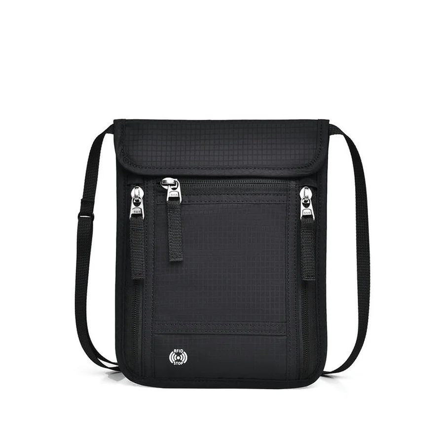 Upright Document Pouch with Multiple Zips FE-130 by Feima Bag