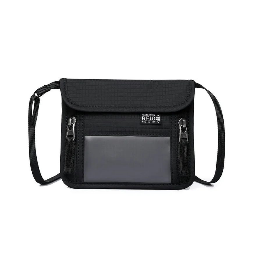 Nylon Travel Pouch with Clear Front Window FE-138 by Feima Bag
