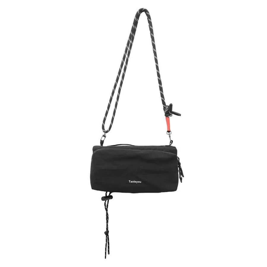 Nylon Crossbody Pouch with Flecked Cord Strap FE-141 by Feima Bag