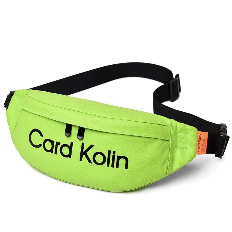 Long belt bag with a straight front zip FE-096 by Feima Bag