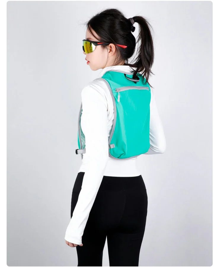 Running vest bag with front zip pockets FS-009 by Feima Bag