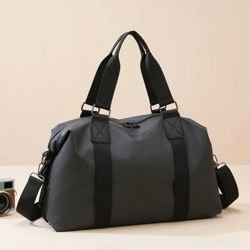 Duffel with Webbing Handles and Clip-on Strap FS-011 by Feima Bag