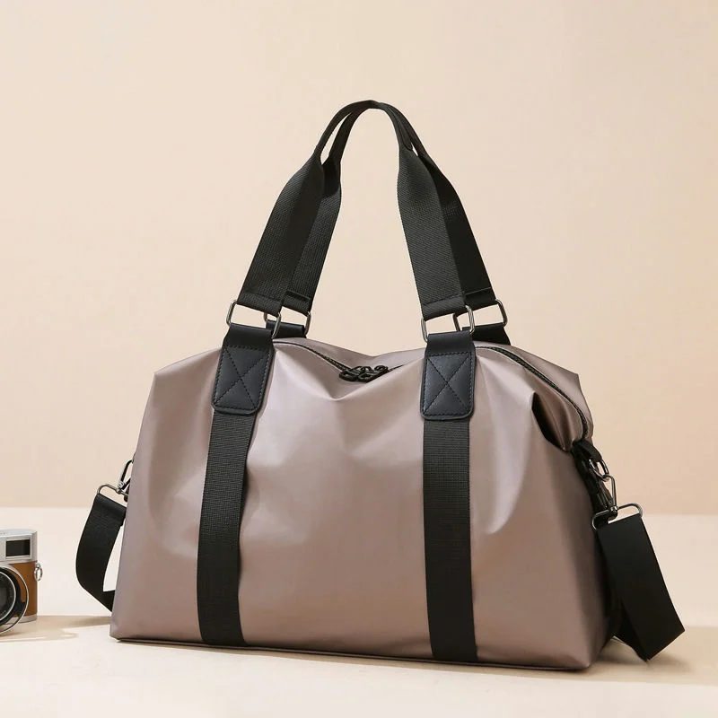 Duffel with Webbing Handles and Clip-on Strap FS-011 by Feima Bag