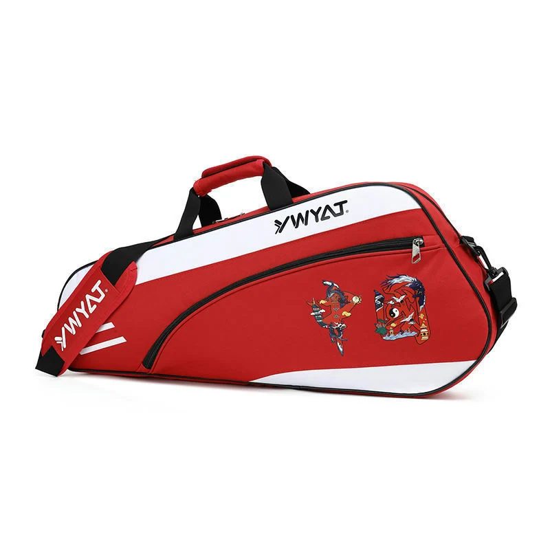 Racket Bag with Long Front Zip Pocket FS-013 by Feima Bag