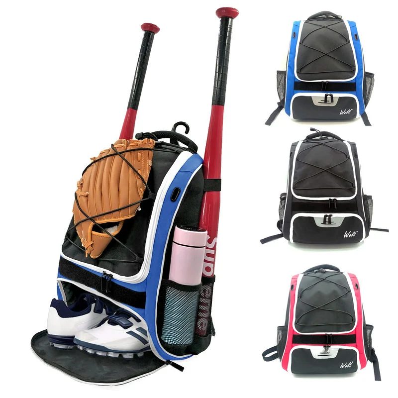 Baseball Backpack with Bat Holders FS-015 by Feima Bag