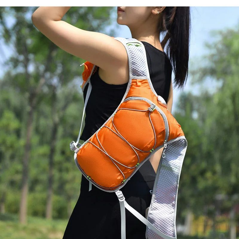 Sports Backpack with Front Cord and Mesh Straps FS-017 by Feima Bag