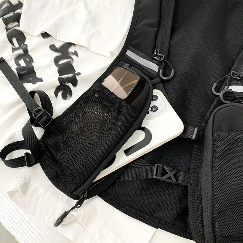 Sports Vest Bag with Front Zip Pockets FS-023 by Feima Bag