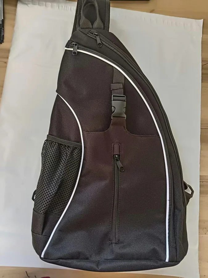 Racket Sling Bag with Curved Zip Opening FS-036 by Feima Bag