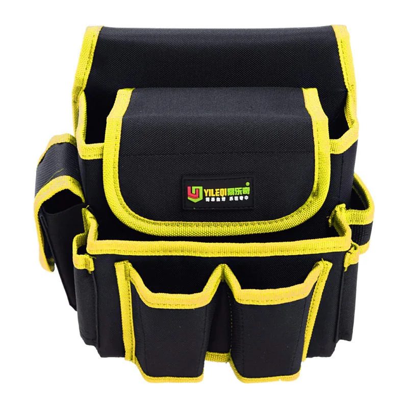 Tool Pouch with Flap and Open Front Pockets FT-005 by Feima Bag