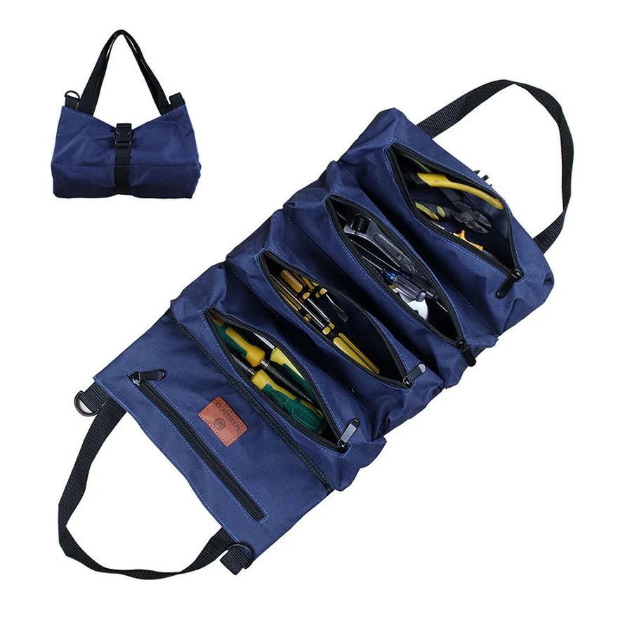 Folding tool organiser with zip pockets FT-008 by Feima Bag