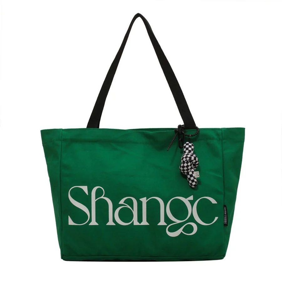 Printed Canvas Shoulder Tote FH-094 by Feima Bag