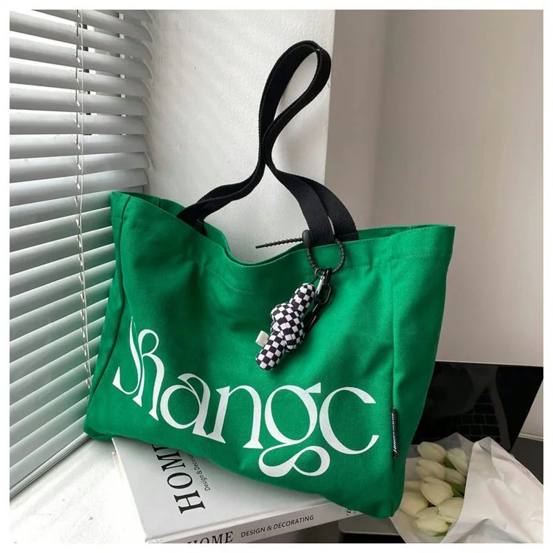 Printed Canvas Shoulder Tote FH-094 by Feima Bag