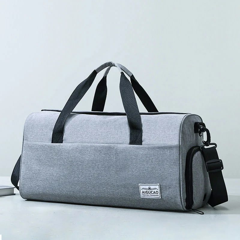 Travel Duffel with Shoe Compartment and Front Slip Pocket FC-055 by Feima Bag