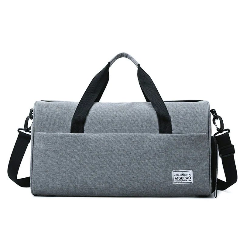 Travel Duffel with Shoe Compartment and Front Slip Pocket FC-055 by Feima Bag
