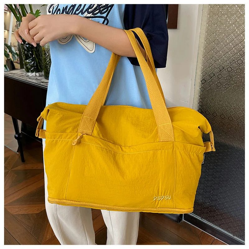 Expandable Travel Tote with Front Zip Pocket FC-083 by Feima Bag