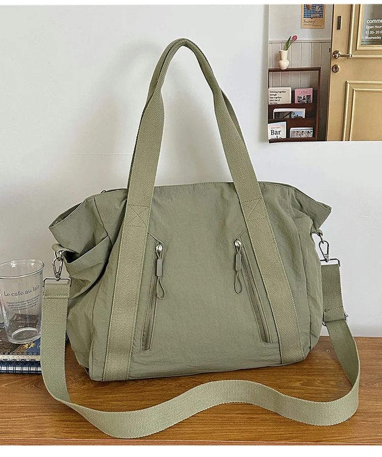 Travel Duffel with Twin Front Zips FC-097A by Feima Bag