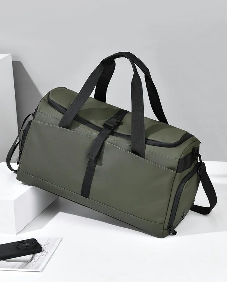 Nylon Duffel Bag with Webbing Straps FC-102A by Feima Bag