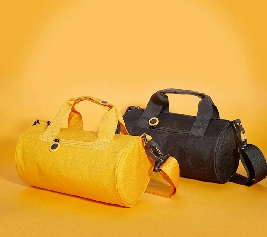 Barrel Duffel with Ring Pull and Clipped Strap FKC-001 by Feima Bag
