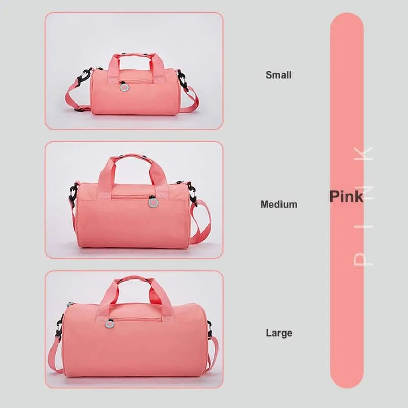 Barrel Duffel with Ring Pull and Clipped Strap FKC-001 by Feima Bag