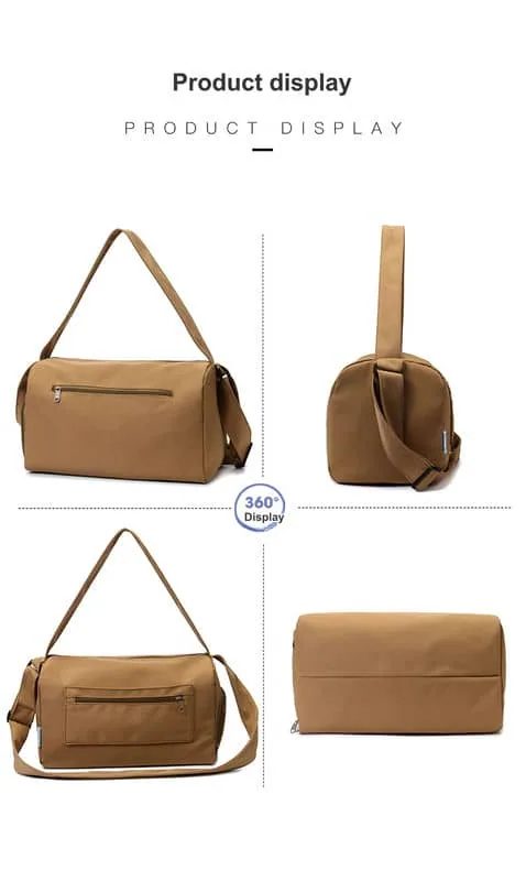 Rectangular Travel Bag with End Compartment FKC-004 by Feima Bag