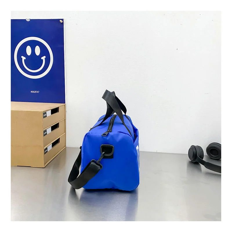Compact travel duffel with a broad front graphic FKC-006 by Feima Bag