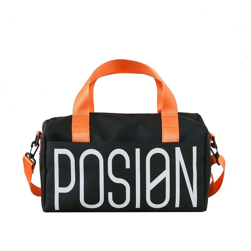 Compact travel duffel with a broad front graphic FKC-006 by Feima Bag