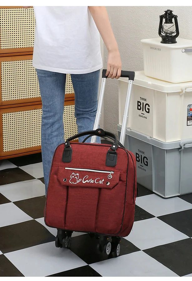 Wheeled Travel Backpack with Top Handles FTC-009 by Feima Bag