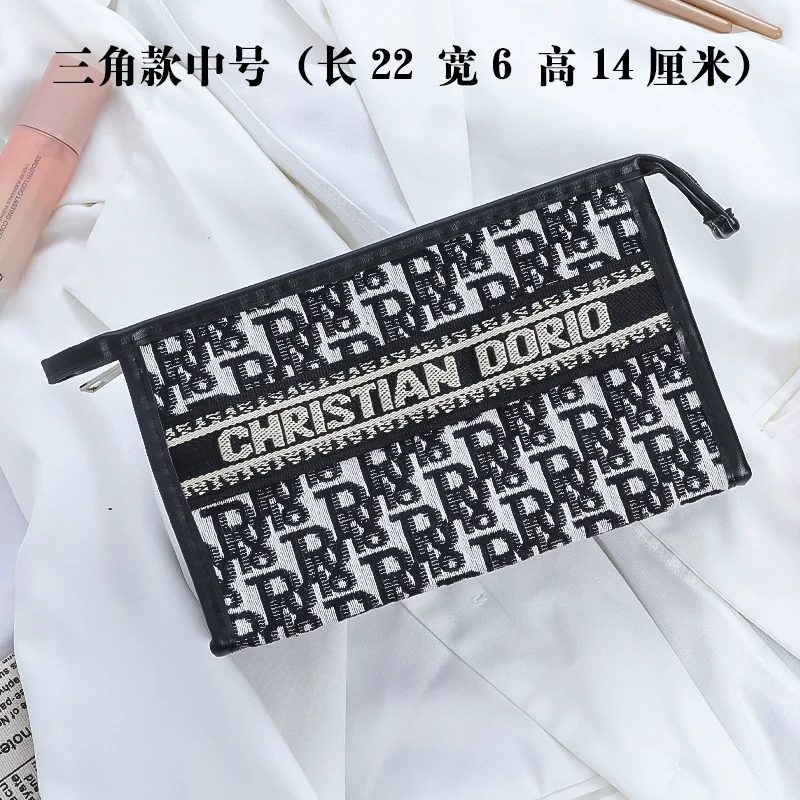 Patterned Cosmetic Pouch with Top Zip FJ-076A by Feima Bag